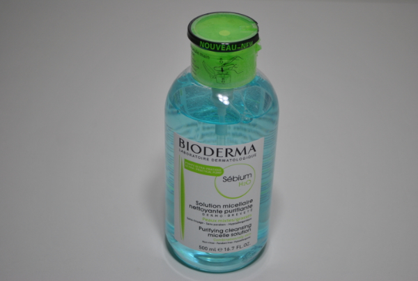 Мицеллярная вода Bioderma Sebium H2O (флакон-помпа) 500ml.