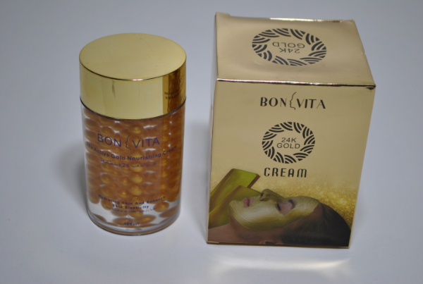 Питательный крем для лица Bonvita 24k Active Gold Nourishing Cream 120g. (шарики) 