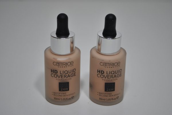 Тональная крем Catrice Cosmetics HD Liquid Coverage Foundation 30ml. mix 2шт.