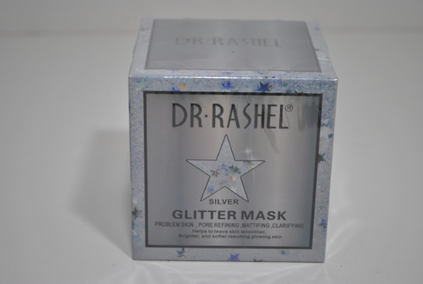 Маска для лица Dr. Rashel Silver Glitter Mask 50g.