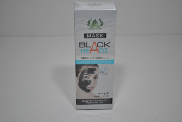 Маска для лица Tree City Mask Black Heads Milk+Strawberry Professional Care 120ml.